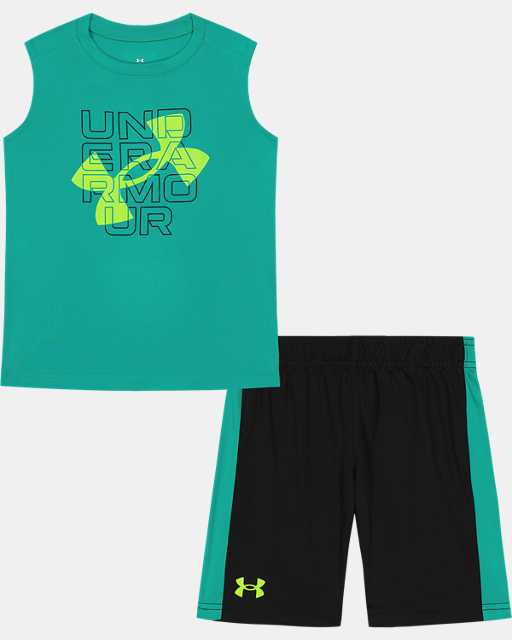 Toddler Boys' UA X-Ray Muscle T-Shirt Set